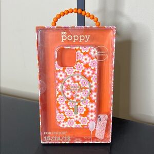 XO Poppy | Flowers Phone Case | 15/14/13 IPhone